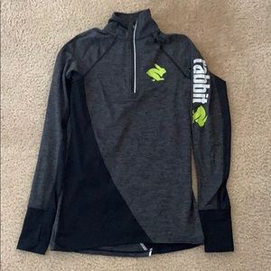 Rabbit long sleeve running shirt, size S
